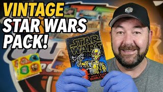 First Star Wars Cards Ever Made I Opened One Live