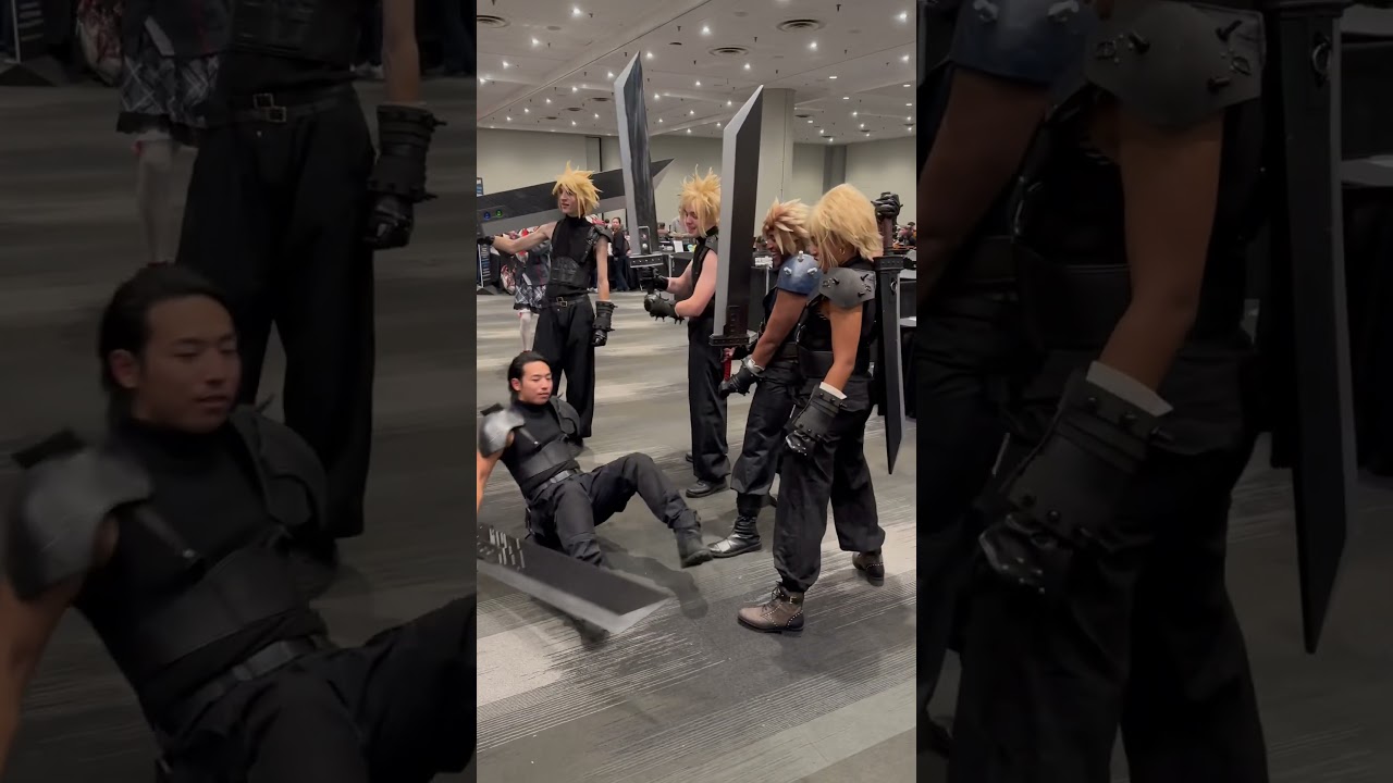 Final Fantasy Meetup #finalfantasy #nycc #comiccon #nycc2023 #ff7 #ffvii #ff7r #ff7remake #ffx #tifa
