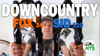 Downcountry FORKS - 2022 FOX34 Step-Cast vs SID Ultimate, old FOX 34 SC and FOX 32 SC