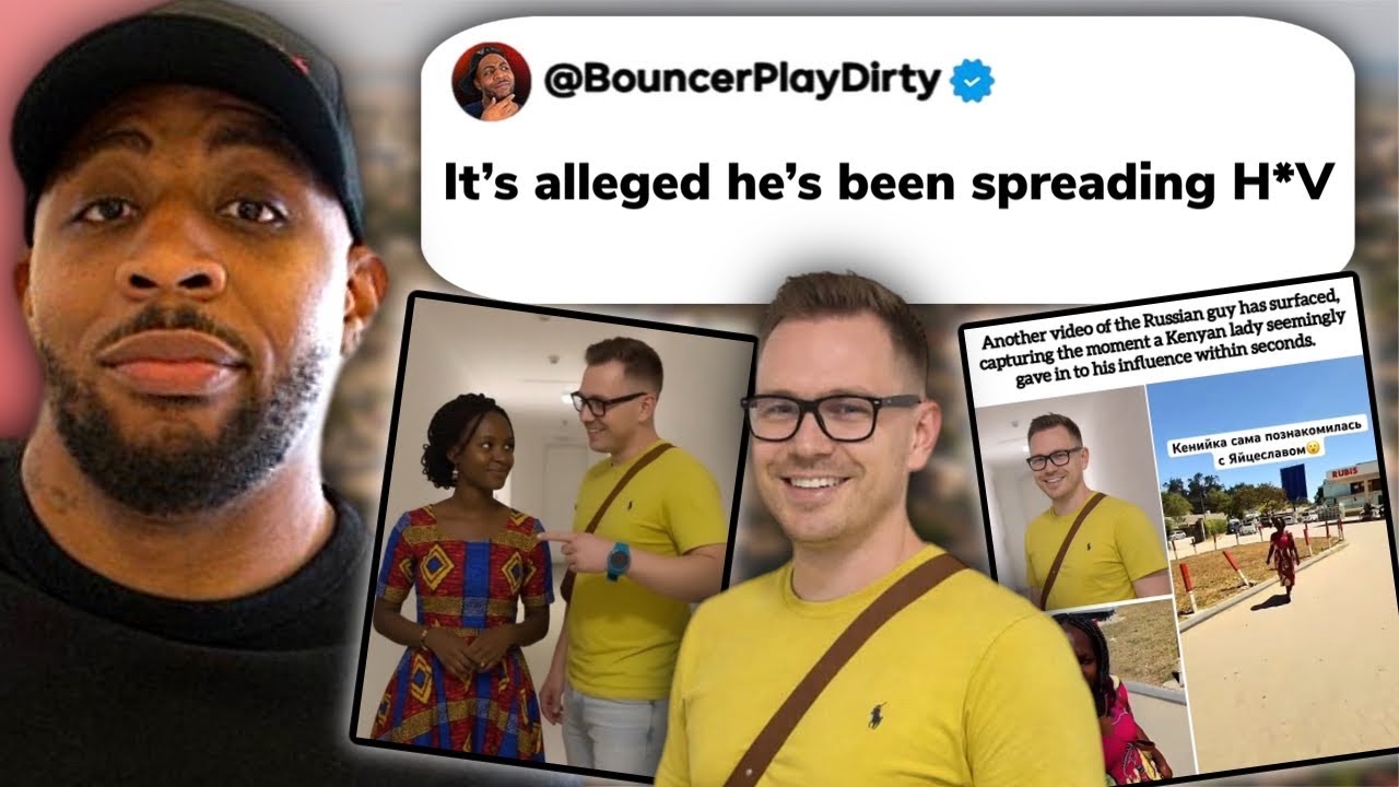 Russian Man EXPOSED For Secretly Recording Kenyan Women