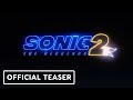 Sonic the Hedgehog 2 - Official Movie Announcement Teaser