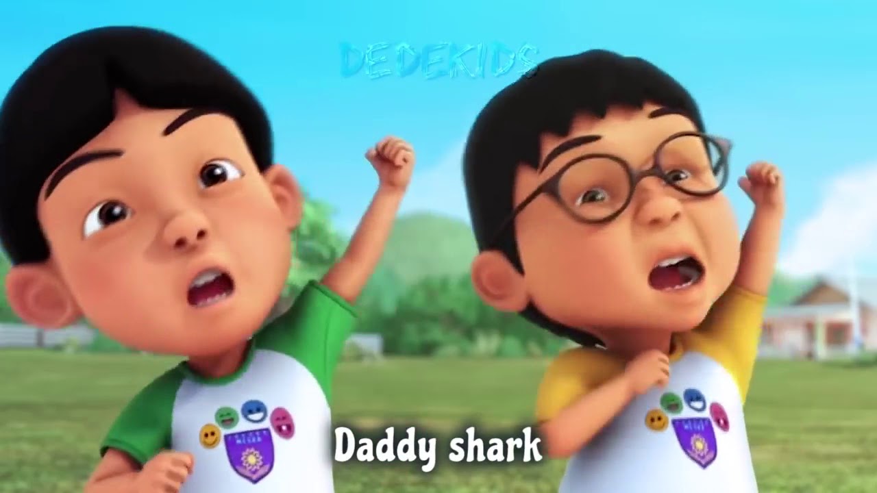 Senam Lagu Anak Baby Shark Dance Upin Ipin Dikejar Lebah ...