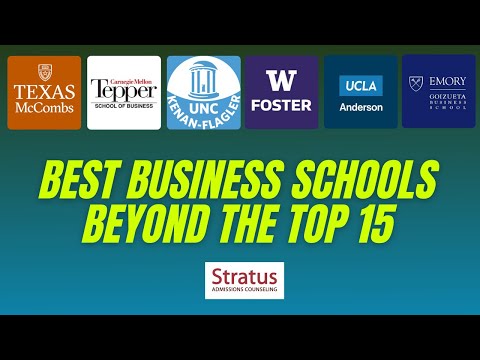 Best Business Schools beyond the Top 15 to Consider to Apply