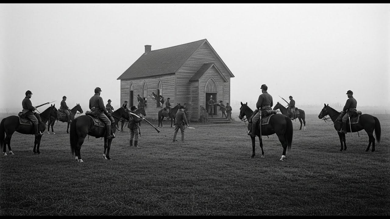 Confederate Cavalry Surrounded a Church — Unaware It Was a Northern Trap