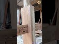 2本の木製くさびで完全固定！伝統ほぞ継ぎの秘密が凄すぎる😱🔨