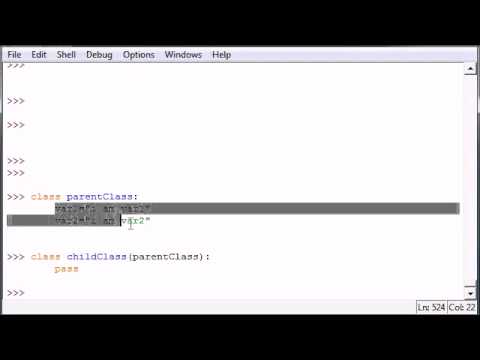 Python Programming Tutorial   34   Subclasses Superclasses video x flv