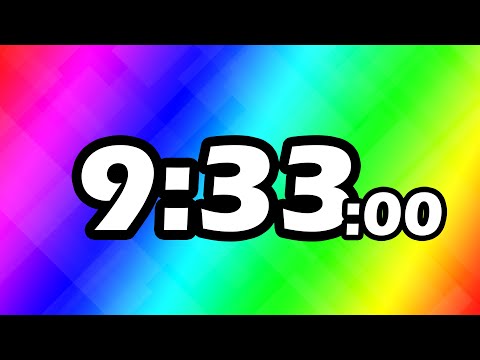 9 Minutes and 33 Second TIMER Countdown