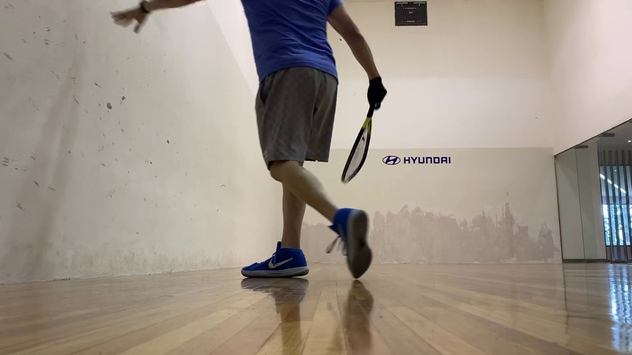 Sudsy Monchik Racquetball Backhand Splat YouTube