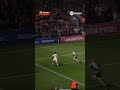 Stunning strength, long pass & try!