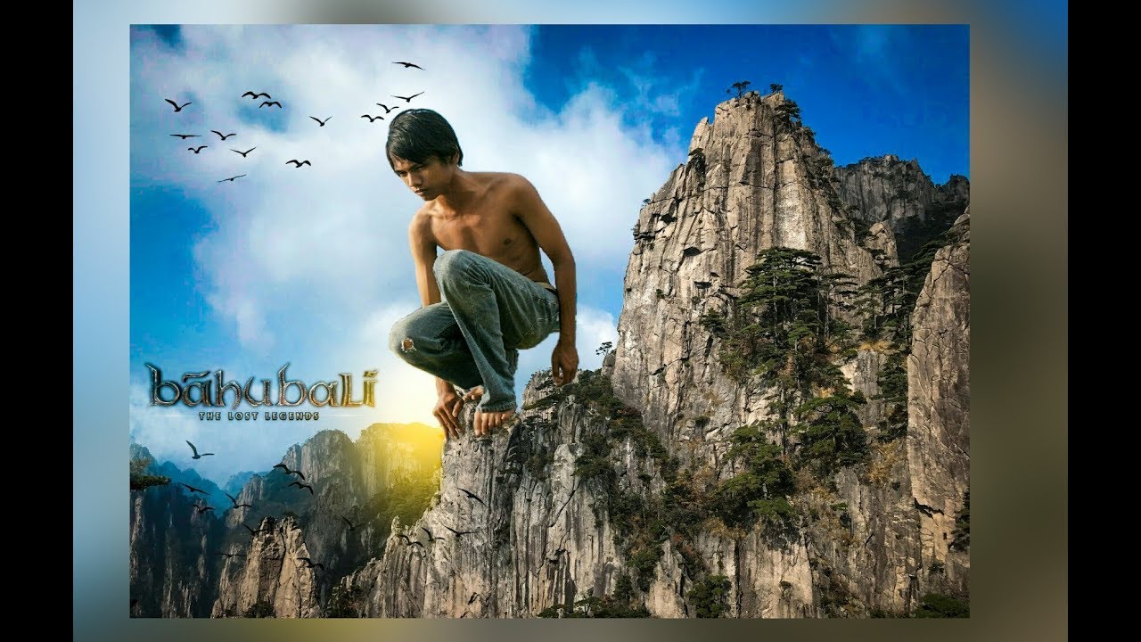 Man on mountain | professional editor Vinayak | 2017