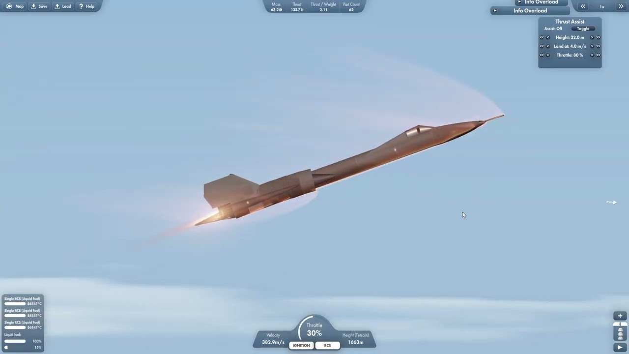 SR-71 Max speed (yes I also make sfs videos)