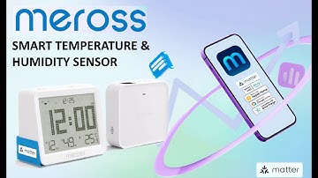 Meross Temperature & Humidity sensor: a jack off all trades? (MS130H) 🌡️💧