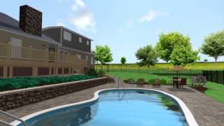 Residential Pool Design Concept
