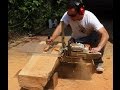 Usando Small Log Mill con Stihl MS-310