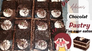 How to make chocolate Pastries without oven easily at home | SUPER MOIST CHOCOLATE Pastries |No oven
