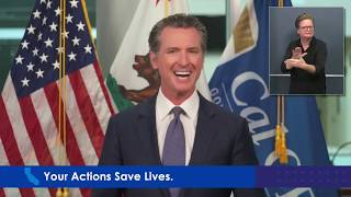 LIVE: California Governor Newsom holds a briefing as COVID-19 infections and hospitalizations rise