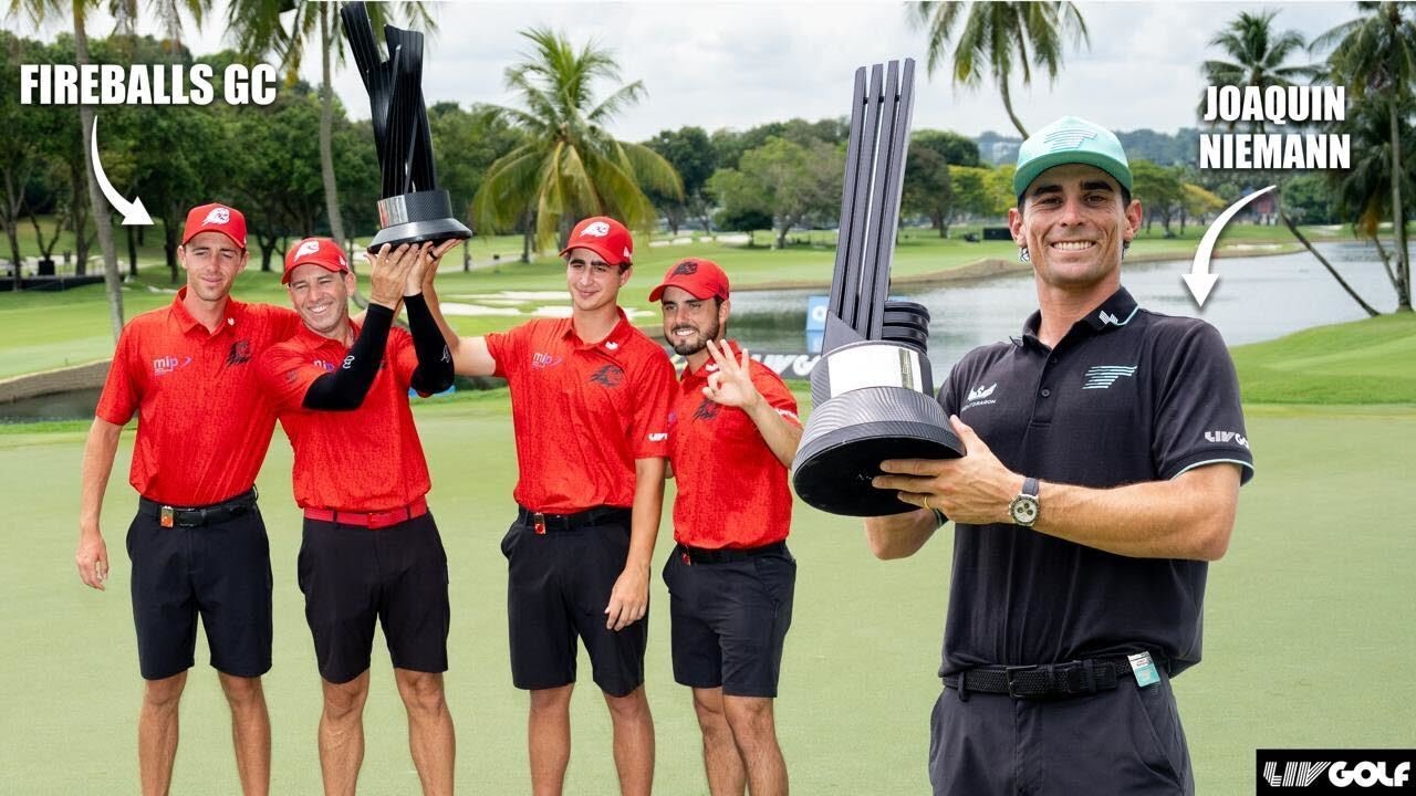 Joaquin Niemann Dominates in Singapore - Fireballs GC Win Third