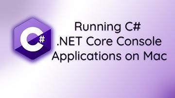 C#: Running .NET Core Console Applications On Mac