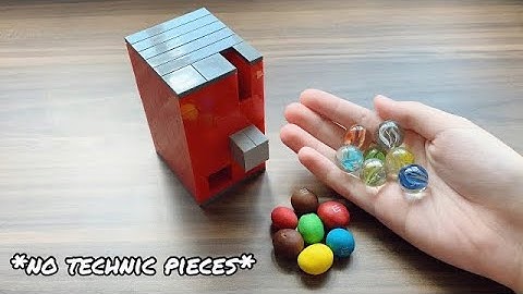 How to build a mini Lego candy machine *no technic pieces*