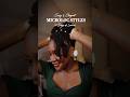 10 Days of Microloc Styles, Perfect for the Holidays. #microlocs  #locstyles #microlocstyles