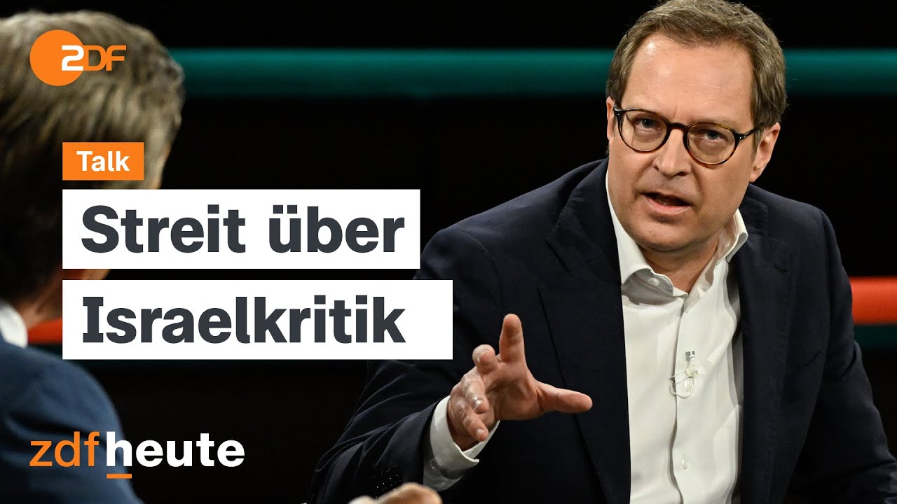 Kühnert: Keine deutschen Waffen in Rafah | Markus Lanz vom 29. Mai 2024