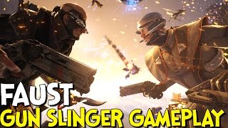 Faust - Western CHARACTER! - LawBreakers (Gunslinger Gameplay) Closed Beta | MOBA HQ Resimi