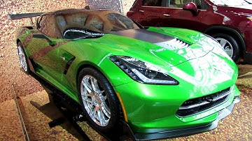 2015 Chevrolet Corvette Prototype from Transformers 4 Movie-Exterior Walkaround-2014 NY Auto Show