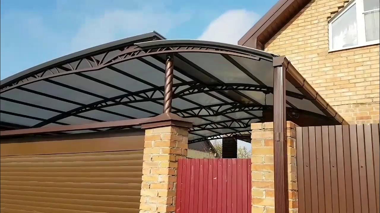 поликарбонат полигаль навесы. консольный навес для автомобиля. навесы зимние из поликарбоната. сварка навеса. виноград под навесом из поликарбоната.