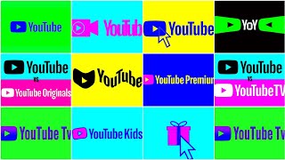 Live: Best logo intro Compilation Effects (YouTube logo, YouTube kids, YouTube tv  etc logo Effects)