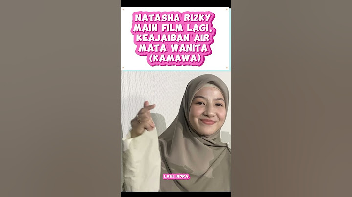 Natasha Rizky Main Film Lagi Keajaiban Air Mata Wanita (KAMAWA) #natasharizki #desta #artist #shorts