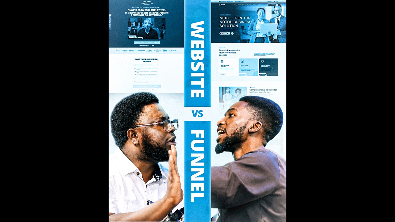 Website Vs Funnel: Which One Actually Makes Your Business Money?  