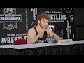 Mitchell Mesenbrink After Winning The 165-Pound NCAA Title