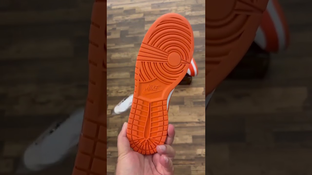 Nike Sb Dunk Low "Syracuse Orange" | Nike Dunk Leather Quality Sneakers | Trending Dunk Sneakers