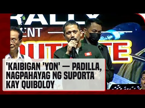 Sen. Padilla, nagpahayag