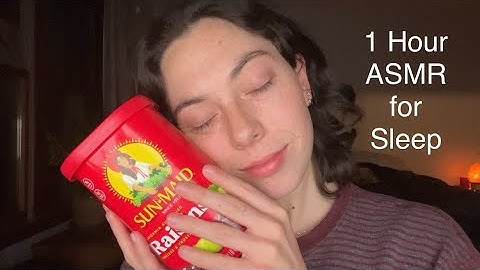 1 HOUR of ASMR for SLEEP Setting/Breaking Pattern (All New Triggers)