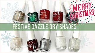 Best Christmas Colors by Dazzle Dry [My Client's Picks] ❄️ ⛄️ 🎄 🎁