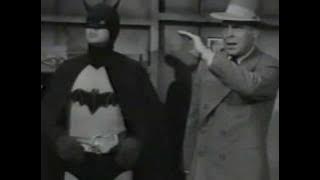 superman meets batman B&W