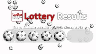 Mega Millions Results for Friday March 30th 2012