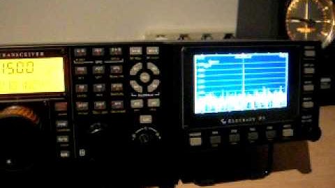 Elecraft K3  and  P3