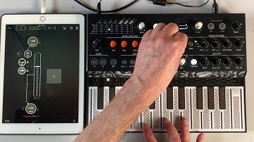 Arturia MICROFREAK - Patch Design with the Basic Waves Oscillator - Making a Pad