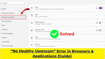“No Healthy Upstream” Error in Browsers & Applications [Guide] | 2024