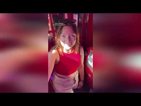Woman reviews "world's smallest nightclub" that's strictly no booze inside a phone box