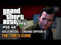 GTA 5 PS5 Mission 86 The Time S Come Option B Michael Gold Medal Guide 4K 60fps 