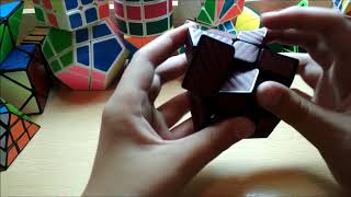 Сборка Windmill Carbon Mirror Cube 3x3 (зеркальный кубик-мельница 3х3 карбон)