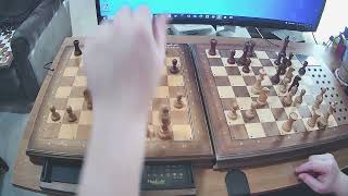 Mephisto Polgar 10mhz vs Novag Super Expert C Game #2