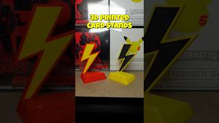 Lightning Bolt Pokemon Card Stands ⚡️