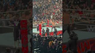 John Cena Returns to Raw After Mania WELLS FARGO CENTER #johncena #shorts #wweshorts