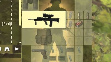 DayZ MOD - Basics - Main Inventory and Primary Weapon Slots