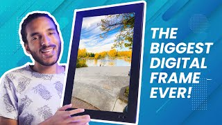 Nixplay N Smart Photo Frame Unboxing & Review (15.6 inch): This will surprise you...