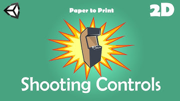 Create Shooting Controls in 2D Unity game